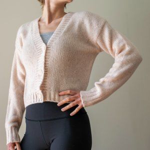Naked Cashmere Cropped Cardigan, Size XS